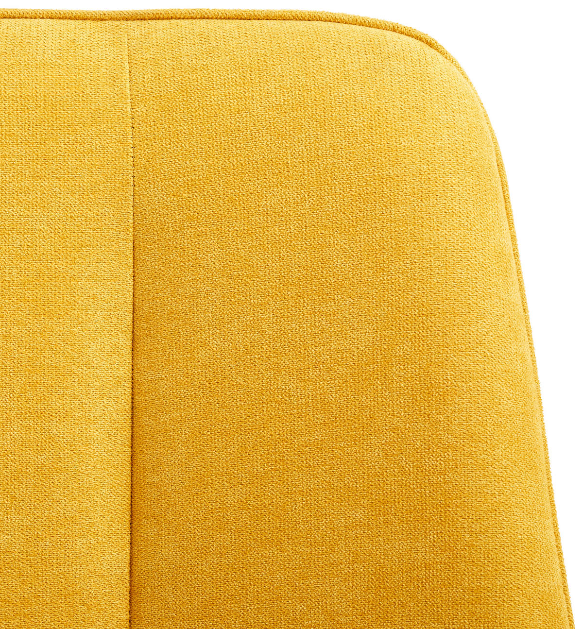 SCAUN in lemn, metal, textil galben  - galben/negru, Modern, lemn/metal (47/87/58cm) - P & B
