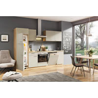 KUCHYŇSKÁ LINKA WIN 280 - barvy dubu/světle šedá, Konvenční, kompozitní dřevo (280cm) - Express