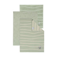 GESCHIRRTUCH-SET 3-teilig Grün  - Grün, Basics, Textil (50/70cm) - Vossen