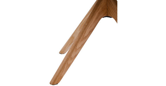 ARMLEHNSTUHL in Webstoff - Eichefarben/Gelb, Design, Holz/Textil (60,5/67/88cm) - Novel
