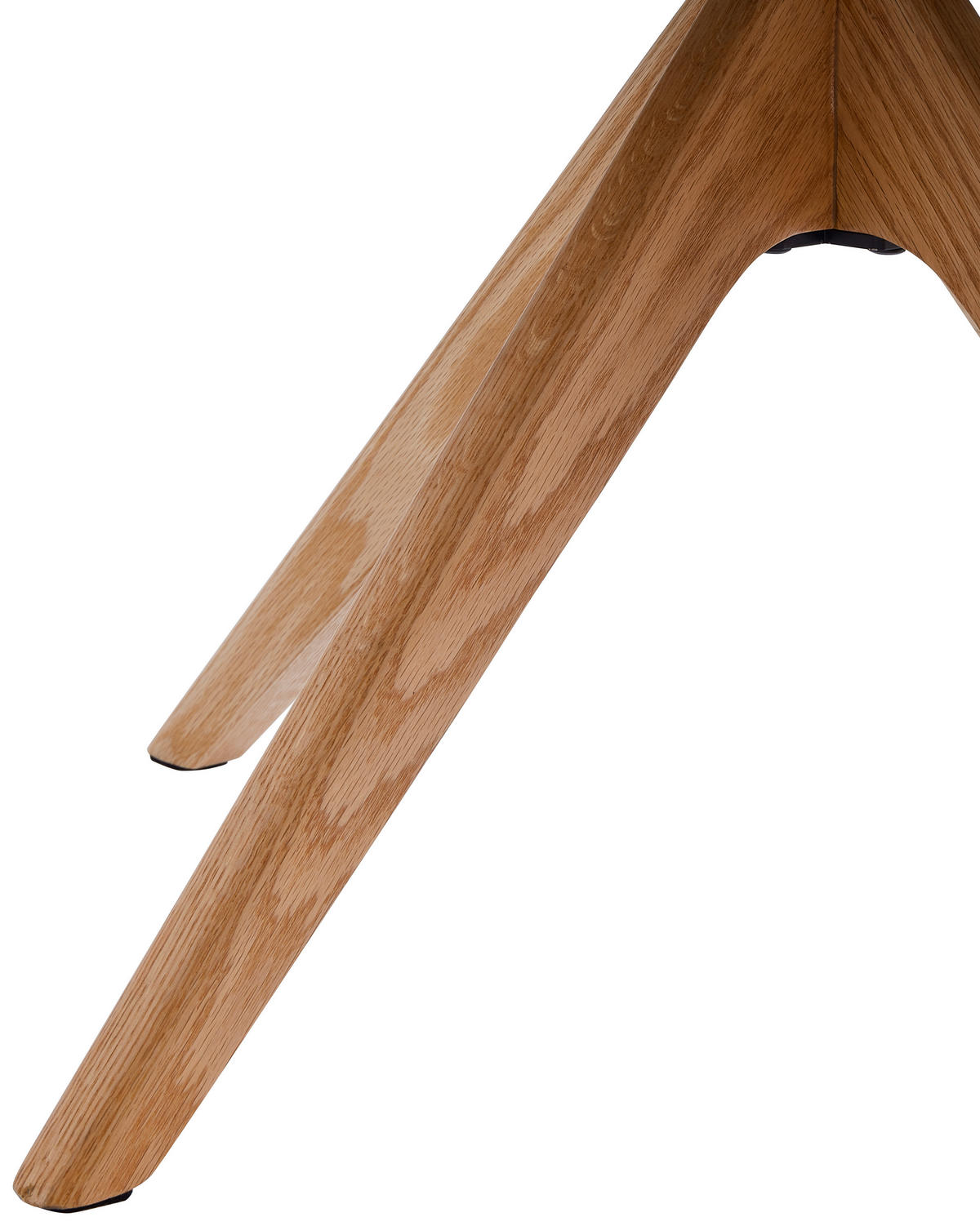 ARMLEHNSTUHL  in Webstoff  - Eichefarben/Gelb, Design, Holz/Textil (60,5/88/67cm) - Novel