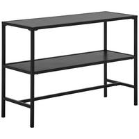 REGAL Grau, Schwarz  - Schwarz/Grau, Trend, Keramik/Metall (80/55/30cm) - Novel