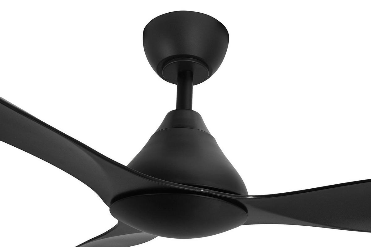 PLAFONSKI VENTILATOR - crna, Osnovno, metal/plastika (132cm) - Mican