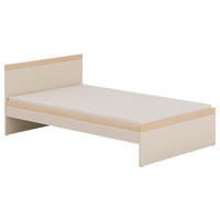 BETT 120/200 cm,  in Naturfarben, Beige,  - Beige/Naturfarben, Design (120/200cm) - Paidi