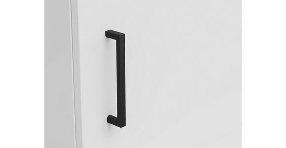 KOMMODE 45/83/40 cm in Weiß - Anthrazit/Schwarz, MODERN, Holzwerkstoff/Kunststoff (45/83/40cm) - Carryhome