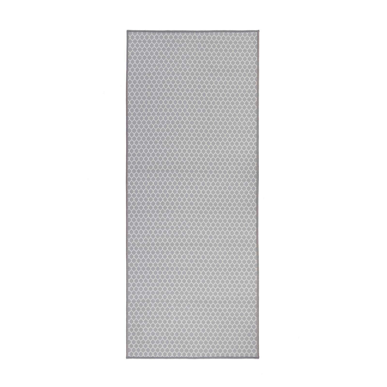 LÄUFER 80/250 cm Grau  - Grau, Design, Kunststoff/Textil (80/250cm) - Novel