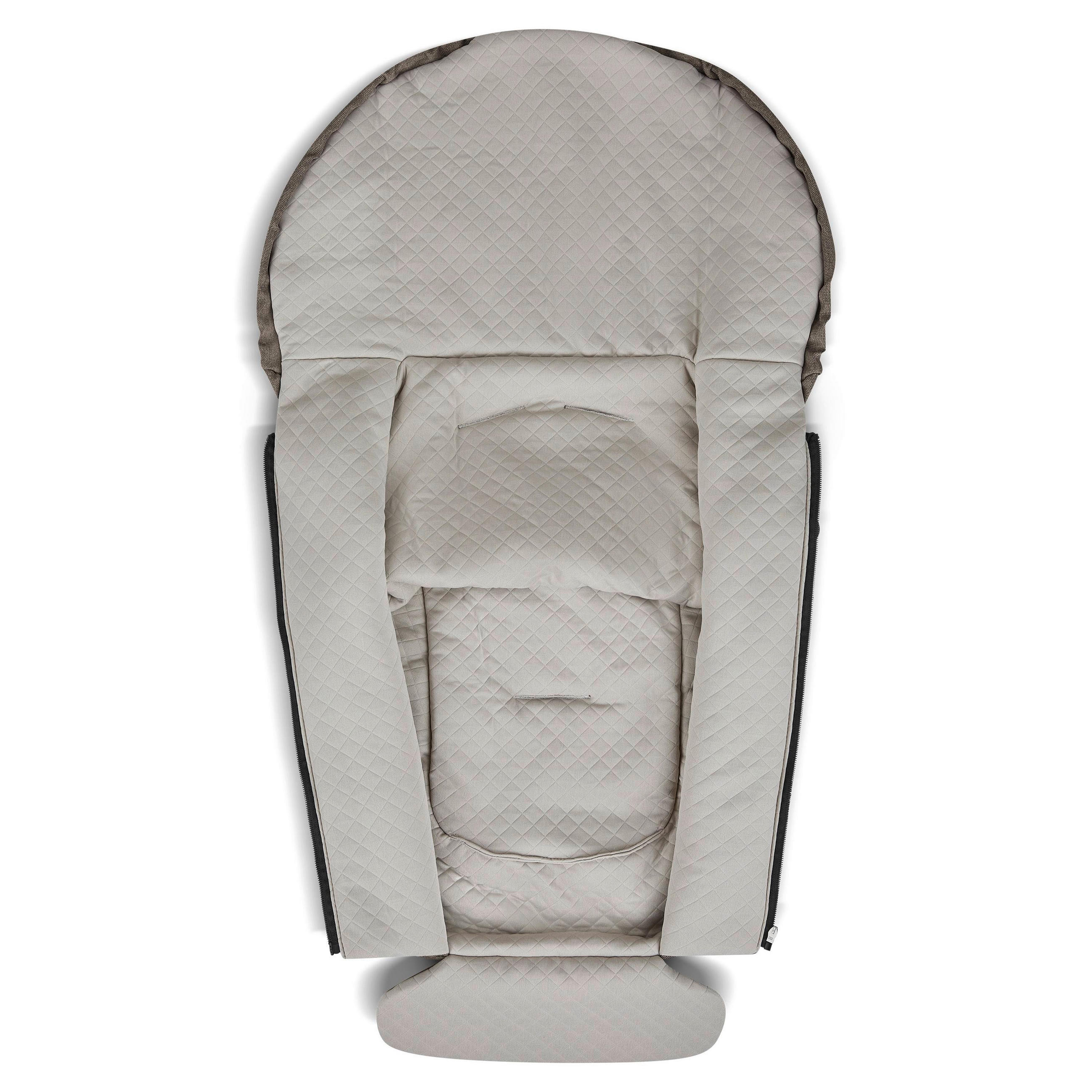BABYSCHALEN-FUßSACK PURE  - Braun/Naturfarben, Basics, Textil (30/72/3cm) - ABC Design