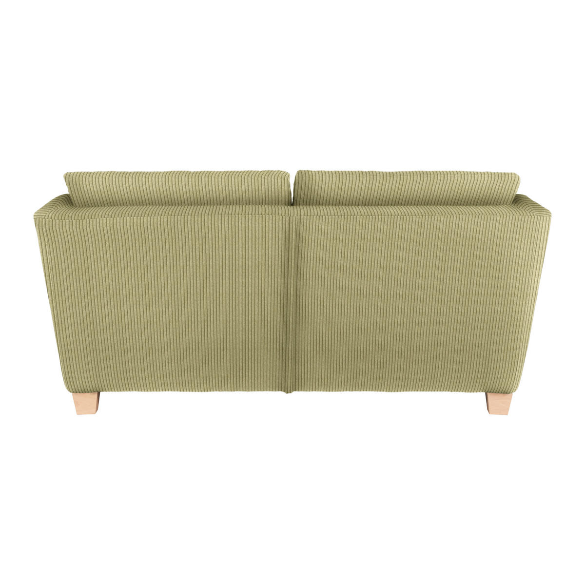 2-SITS SOFFA i textil lime  - lime/naturfärgad, trä/textil (190/70-85/95cm) - MID.YOU