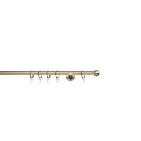 VORHANGSTANGENSET 400 cm  - Goldfarben, Basics, Metall (400cm)