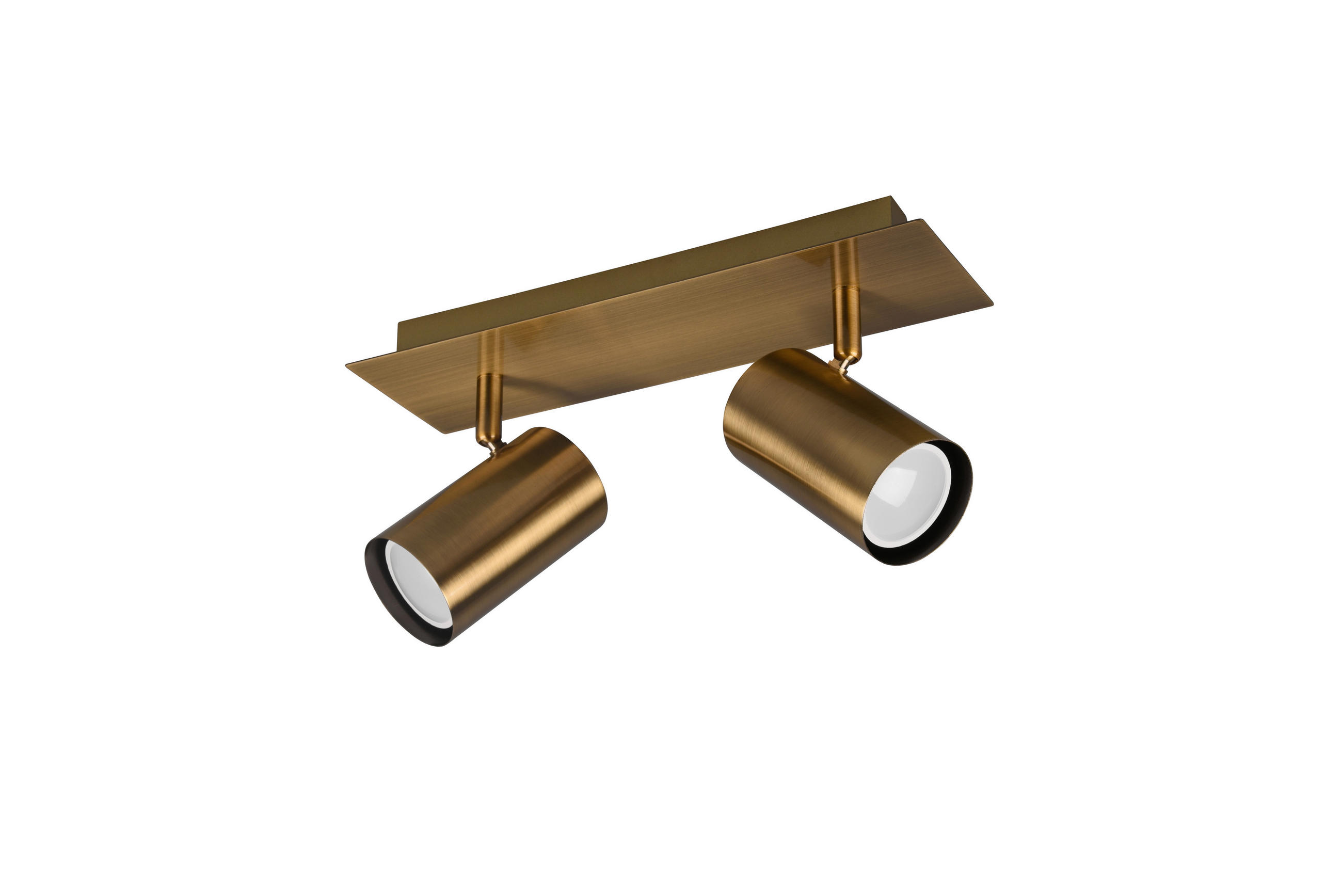 STRAHLER   - Messingfarben, Design, Metall (30,00/15,00/9,00cm) - Trio Leuchten