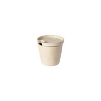 ZUCKERDOSE LAGOA Keramik  - Perlmutt/Creme, Basics, Keramik (18.5/10/14.2cm) - Costa Nova