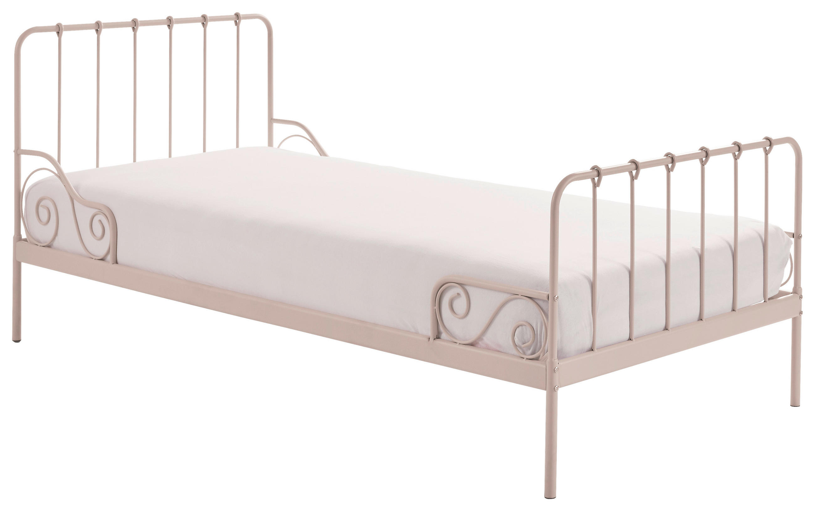 KINDER-/JUNIORBETT - Rosa, ROMANTIK / LANDHAUS (90/200cm) - MID.YOU
