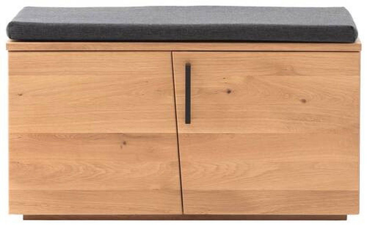 GARDEROBE 5-teilig  in 150/198/40 cm  - Eichefarben/Anthrazit, Natur, Holz/Holzwerkstoff (150/198/40cm)