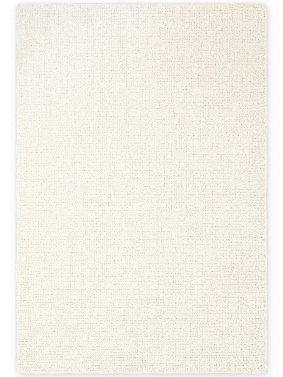 WOLLTEPPICH Wohnzimmer 80/150 cm Eloise Creme rechteckig  - Creme, Basics, Textil (80/150cm) - Hanse Home