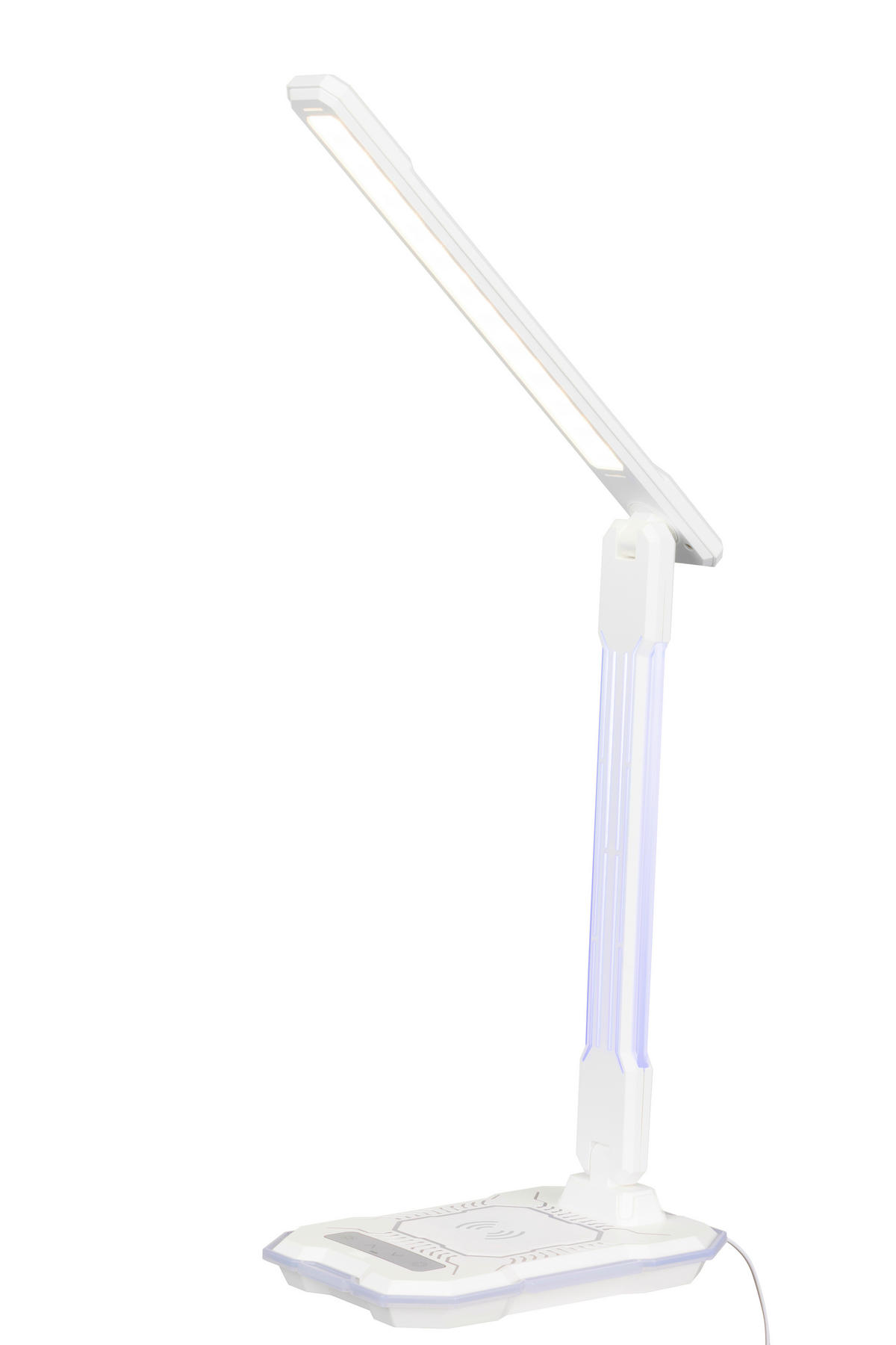 LED-SCHREIBTISCHLEUCHTE 31,6/18,1/12,1 cm   - Weiß, LIFESTYLE, Kunststoff (31,6/18,1/12,1cm) - Novel