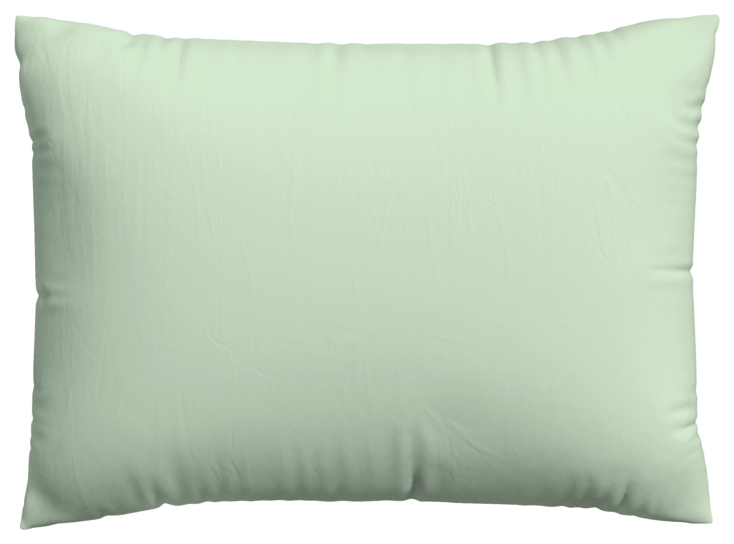 KOPFPOLSTERBEZUG KNITTED JERSEY 60/80 cm  - Hellgrün, Basics, Textil (60/80cm) - Schlafgut