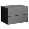 NACHTSCHRANK 42/28/30 cm  - Graphitfarben, MODERN, Holzwerkstoff (42/28/30cm) - Livetastic