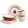 FRÜHSTÜCKSSET Multicolor, Rot, Weiß Toy´s Delight  - Rot/Multicolor, Design, Keramik (36/25/14cm) - Villeroy & Boch