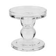 KERZENHALTER - Klar, Basics, Glas (8,5/8,8cm) - Ambia Home