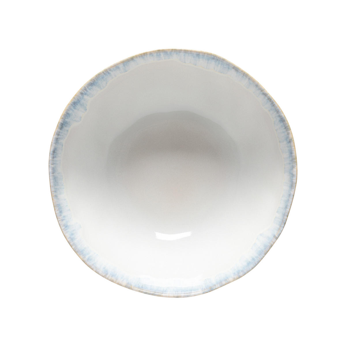 SCHALE BRISA   - Blau/Weiß Hochglanz, Basics, Keramik (28/12cm) - Costa Nova