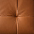 ECKSOFA in Echtleder Cognac  165/313 cm  - Cognac/Schwarz, Design, Leder/Metall (165/313cm) - Emilio Belluti