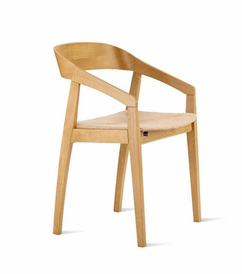 STOL MED ARMSTÖD     ekfärgad  - ekfärgad/naturfärgad, Lifestyle, trä/naturmaterial (50/77/51cm) - Skovby