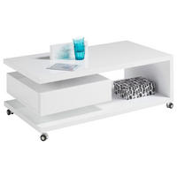 KLUB STOLIĆ bijela  drvni materijal  - bijela, Moderno, drvni materijal (110/59,5/41cm) - Hom`in