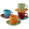 SET MED KOPPAR Nature Collection 4 delar  - multicolor, Design, keramik - Creatable