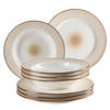 TAFELSERVICE Prospero 8-teilig  - Weiss, Basics, Keramik (30,5/30,5/22cm) - Mäser