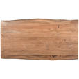 TISCHPLATTE in Holz 240/100/5,5 cm   - Akaziefarben, Design, Holz (240/100/5,5cm) - Landscape