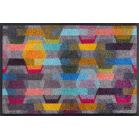 FUßMATTE 40/60 cm Limit  - Multicolor, Design, Kunststoff/Textil (40/60cm) - wash+dry