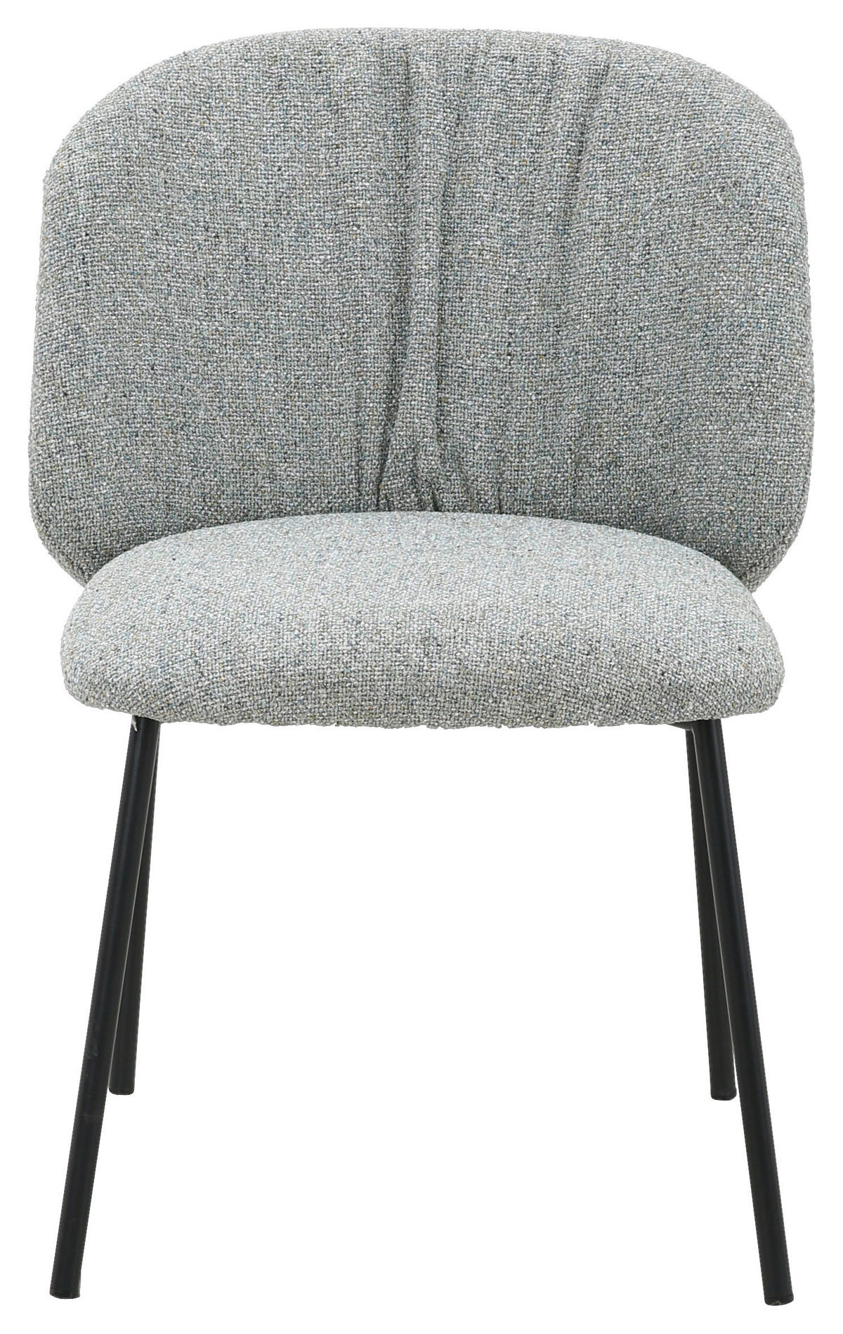 STOL   vävt tyg  - grågrön/svart, Modern, metall/textil (48/79/59cm) - Carryhome