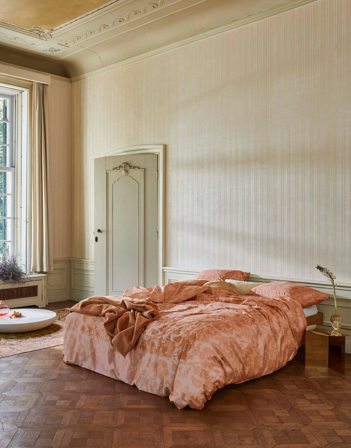 BETTWÄSCHE MAERE 135/200 cm  - Pink, Basics, Textil (135/200cm) - Essenza