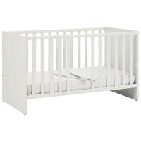 OTROŠKA POSTELJICA Little Snu bukev masivno 145/75/83 cm bela  - bela, Basics, leseni material/les (145/75/83cm) - Paidi