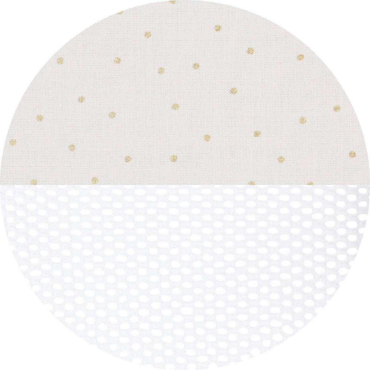 NESTCHEN babybay Nestchen 3D Mesh  - Beige, Basics, Naturmaterialien (200/24/2cm) - Tobi