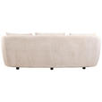 3-SITZER-SOFA in Struktur, Cord Naturfarben  - Schwarz/Naturfarben, Design, Kunststoff/Textil (217/72/95cm) - Carryhome