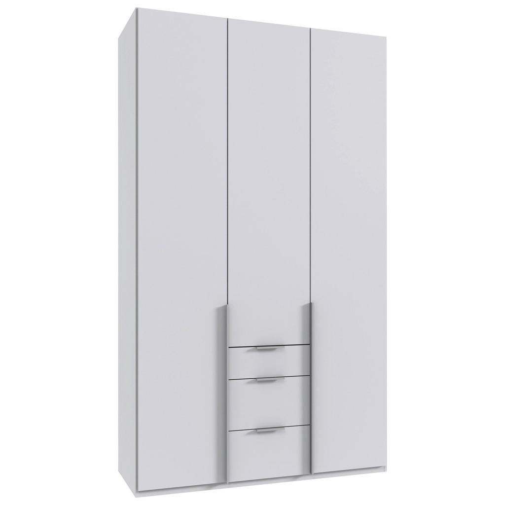 Drehtürenschrank New York Weiß B: 135 Cm