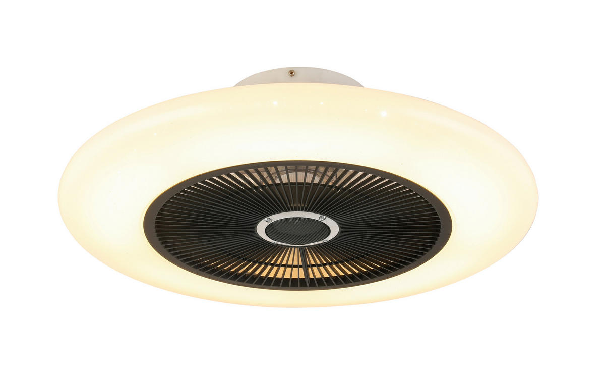 PLAFONSKI VENTILATOR   - providno/bela, Osnovno, metal/plastika (55/17,5cm) - Mican