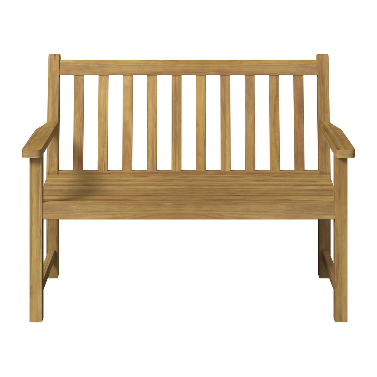 GARTENBANK 120/90/61 cm Akazie   - Akaziefarben, Natur, Holz (120/90/61cm) - Ambia Garden