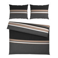 Lenjerie De Pat 200/220 cm  - gri, Konventionell, textil (200/220cm) - Novel