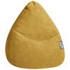 SITZSACK 220 l  - Dunkelgelb, MODERN, Textil (70/110cm)