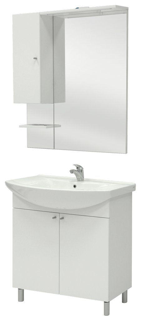 KUPAONICA  bijela  - bijela, Konvencionalno, drvni materijal (85/186/33-49cm) - Xora