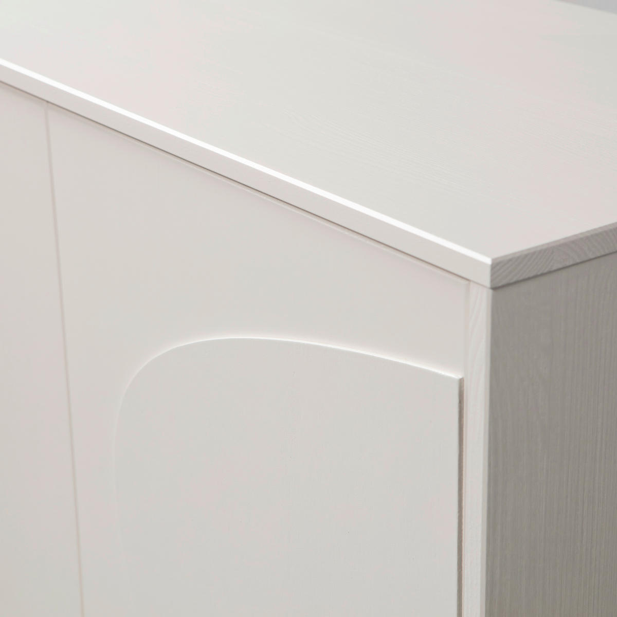 KOMMODE Cadiz  in 85/135/40 cm  - Grauweiß/Schwarz, Design, Holz/Metall (85/135/40cm) - Livetastic