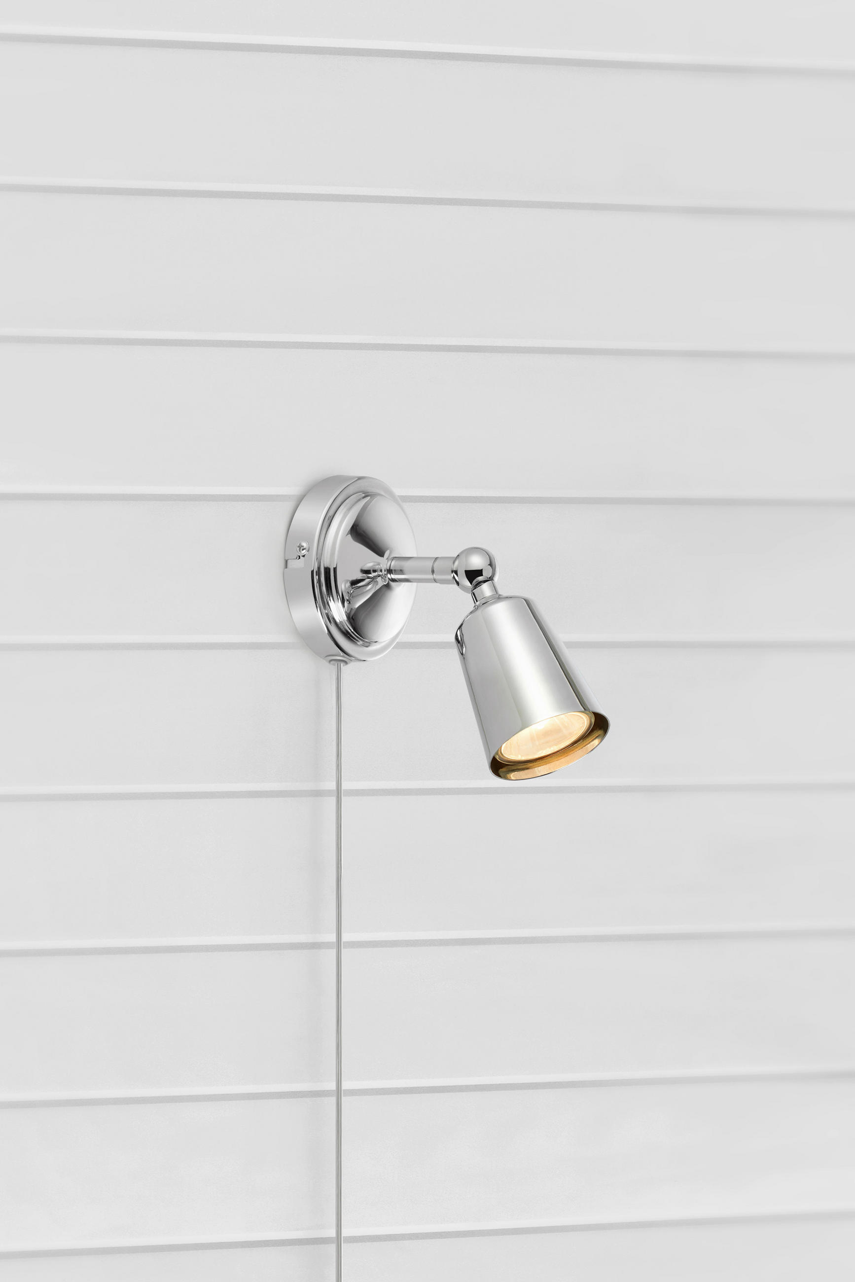 WANDLEUCHTE TINY 9,5/11/15,5 cm   - Chromfarben, Design, Metall (9,5/11/15,5cm) - Markslöjd