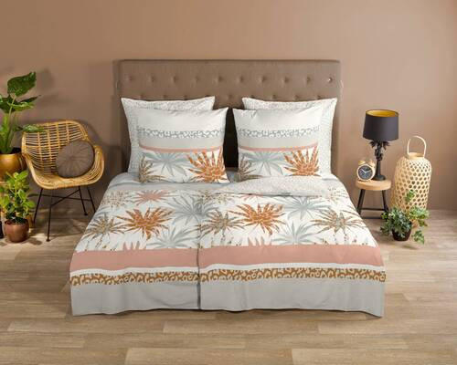 WENDEBETTWÄSCHE Costa Renforcé 135/200 cm  - Multicolor, Design, Textil (135/200cm)