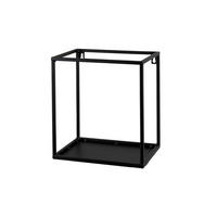 WANDREGAL  - Schwarz, Design, Metall (19/25/27cm)