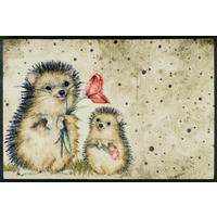 FUßMATTE 50/75 cm Spike  - Beige, KONVENTIONELL, Kunststoff/Textil (50/75cm) - wash+dry