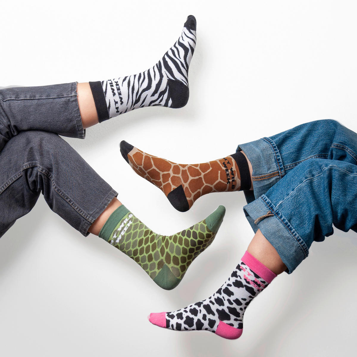 SOCKEN  - Waldgrün/Hellbraun, Trend, Textil (15/6/10cm)