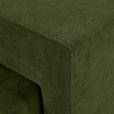 ECKSOFA  in Webstoff Dunkelgrün  - Dunkelgrün/Schwarz, KONVENTIONELL, Holz/Textil (244/283cm) - Carryhome