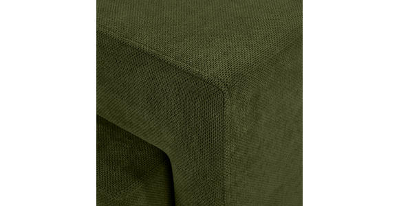ECKSOFA  in Webstoff Dunkelgrün  - Dunkelgrün/Schwarz, KONVENTIONELL, Holz/Textil (244/283cm) - Carryhome